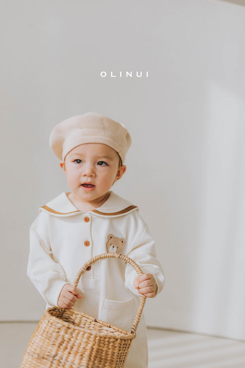 Olinui - Korean Children Fashion - #kidsshorts - Sailor Collar Jumpsuit - 10