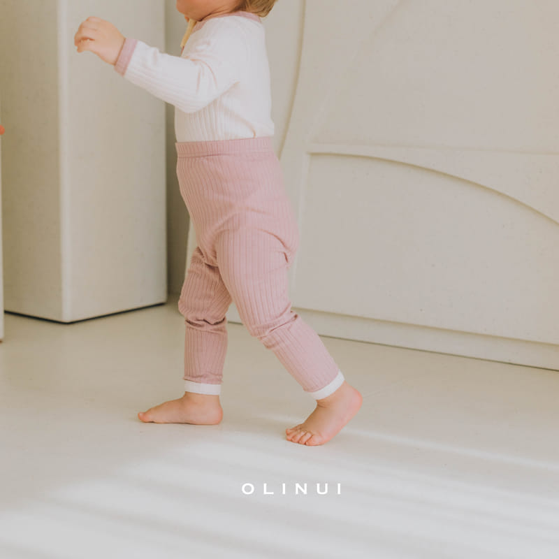 Olinui - Korean Children Fashion - #stylishchildhood - Modal Rib Easywear - 3