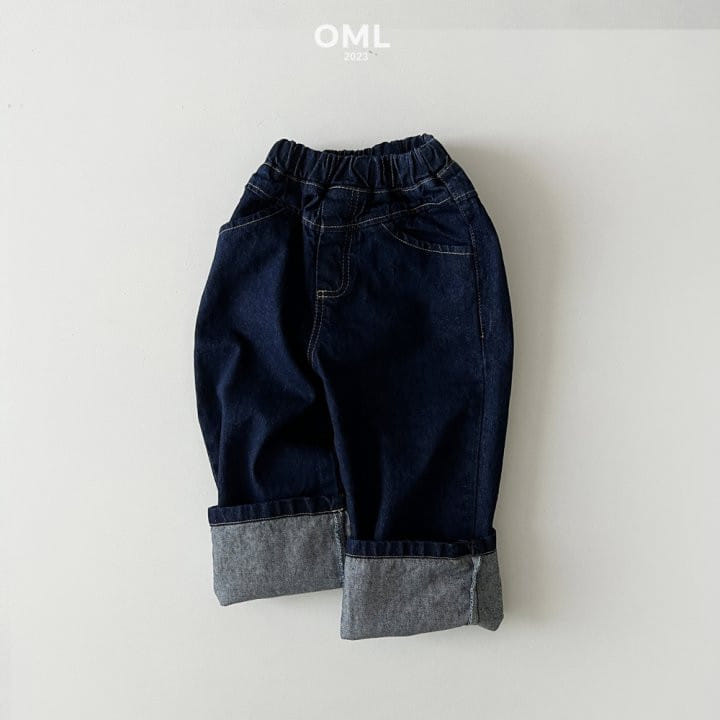 Omelet - Korean Children Fashion - #designkidswear - Tomas Roll-up Jeans - 2