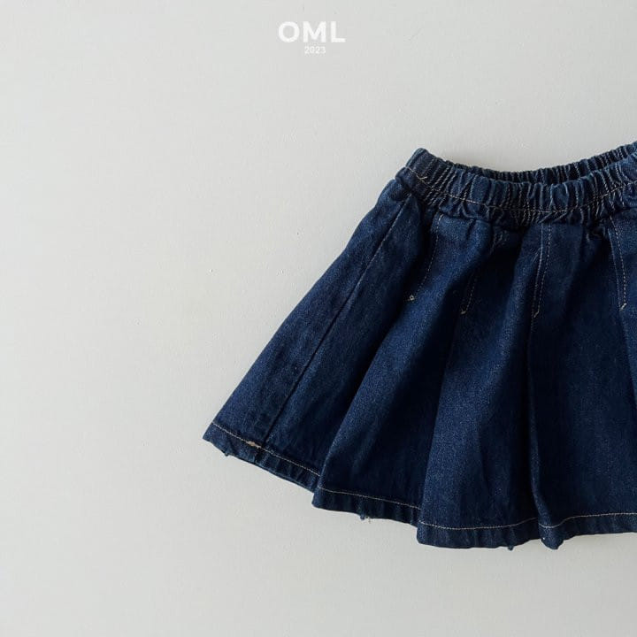 Omelet - Korean Children Fashion - #magicofchildhood - Sugar Denim Denim Skirt - 2