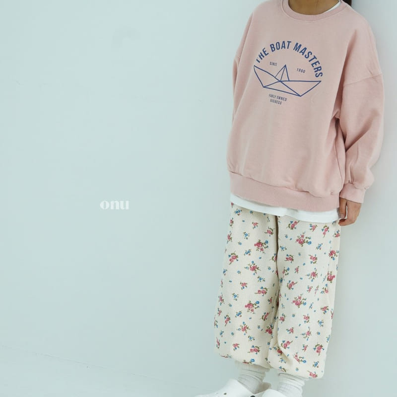 Onu - Korean Children Fashion - #Kfashion4kids - Flower Pants - 2