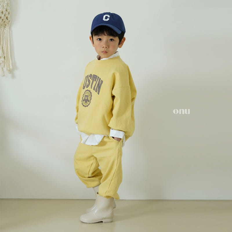Onu - Korean Children Fashion - #designkidswear - Ostin Top Bottom Set - 9