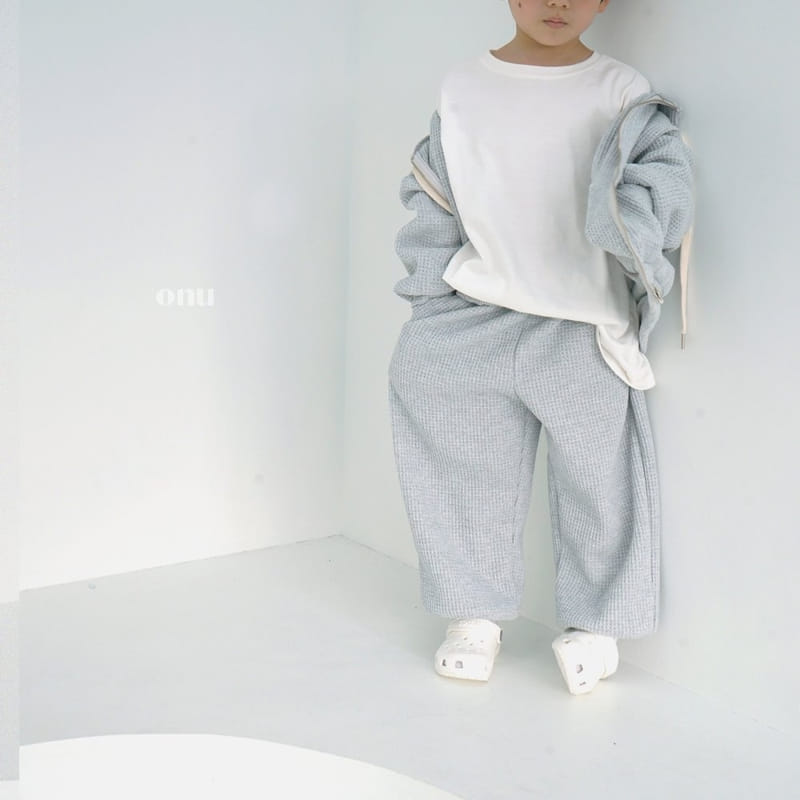 Onu - Korean Children Fashion - #littlefashionista - Wafflr String Pants - 2