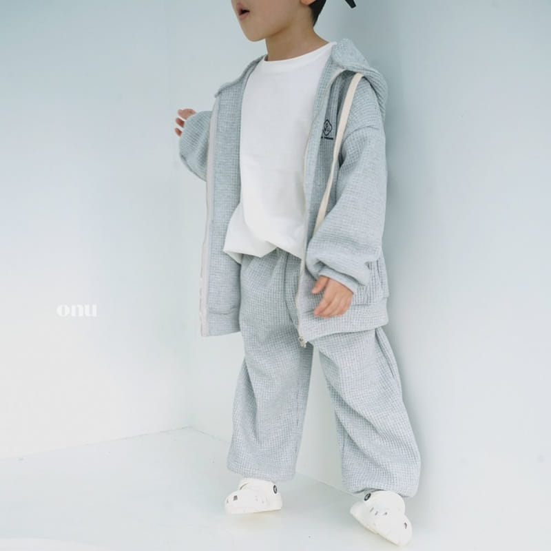 Onu - Korean Children Fashion - #magicofchildhood - Wafflr String Pants - 3