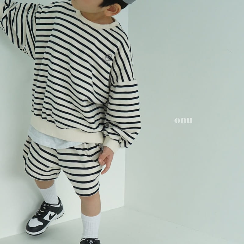 Onu - Korean Children Fashion - #magicofchildhood - Stripes Sweatshirt - 3