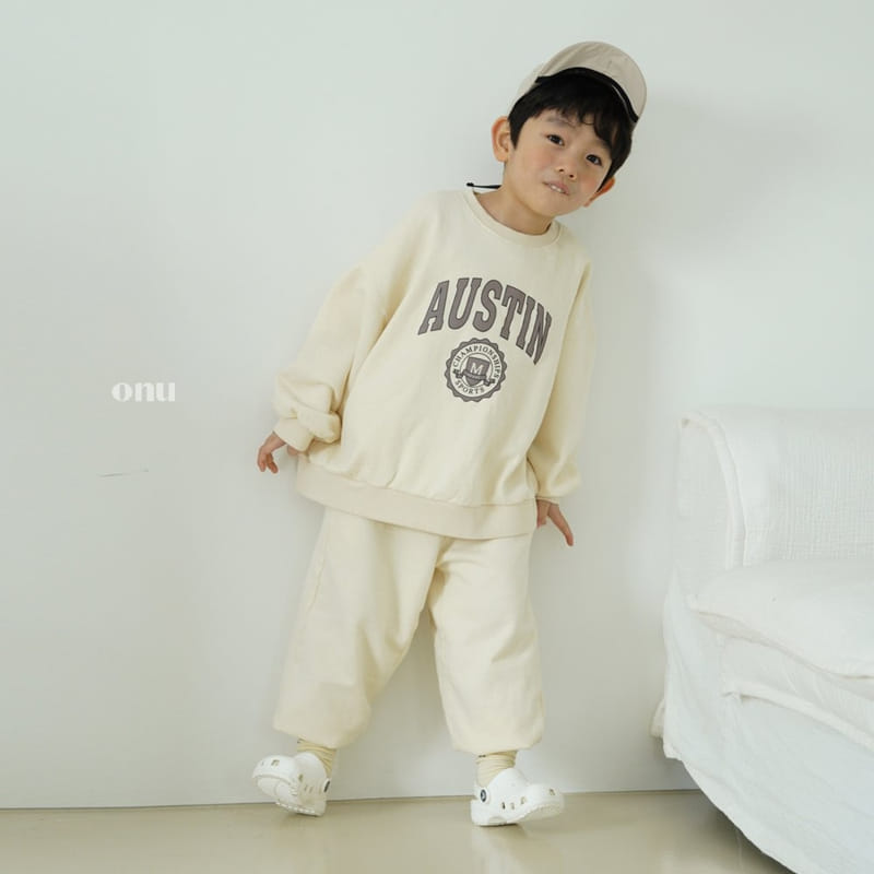 Onu - Korean Children Fashion - #magicofchildhood - Ostin Top Bottom Set
