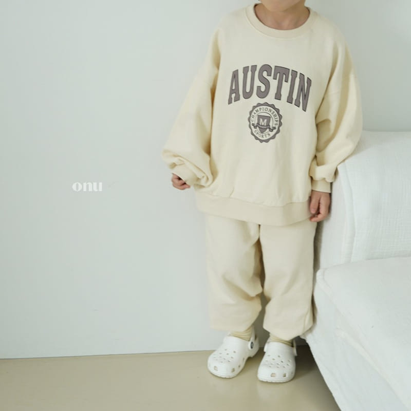 Onu - Korean Children Fashion - #minifashionista - Ostin Top Bottom Set - 2