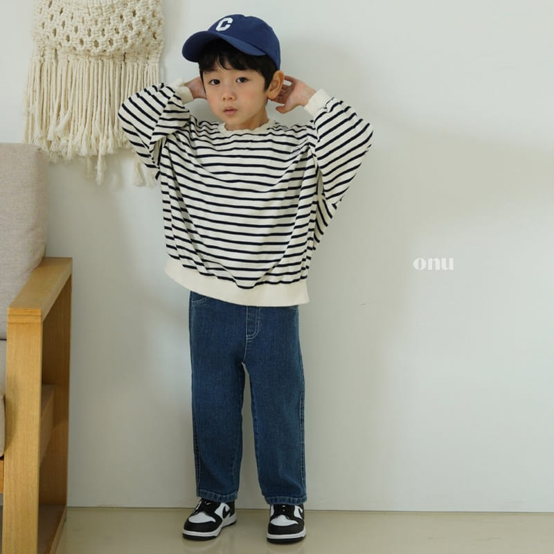 Onu - Korean Children Fashion - #prettylittlegirls - Stripes Sweatshirt - 5