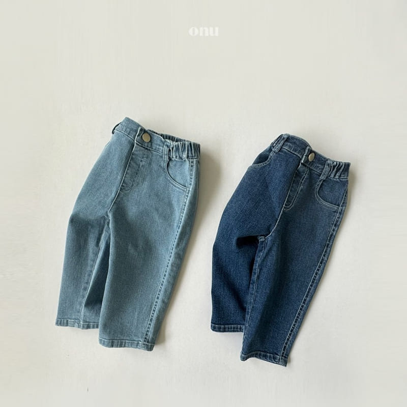 Onu - Korean Children Fashion - #todddlerfashion - Jjang Span Jeans - 12