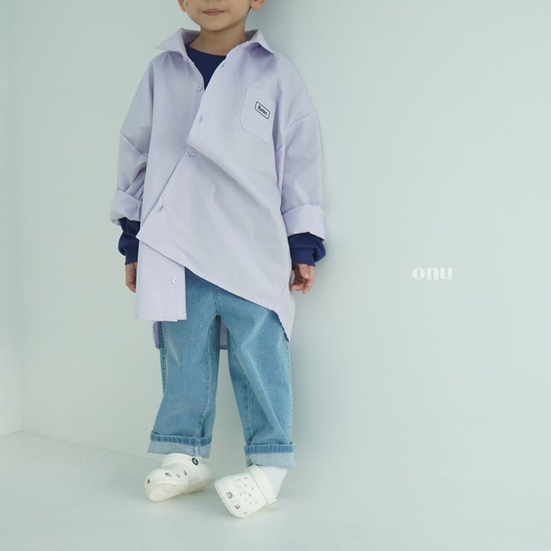 Onu - Korean Children Fashion - #toddlerclothing - Together Silket Tee - 12