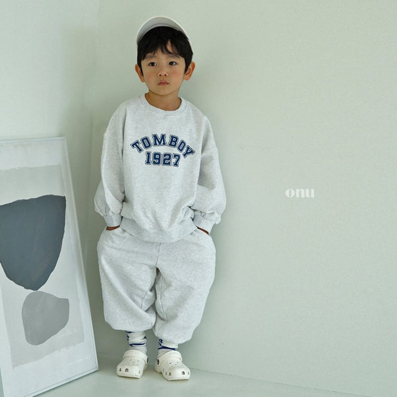 Onu - Korean Children Fashion - #todddlerfashion - Tom Boy Top Bottom Set - 4