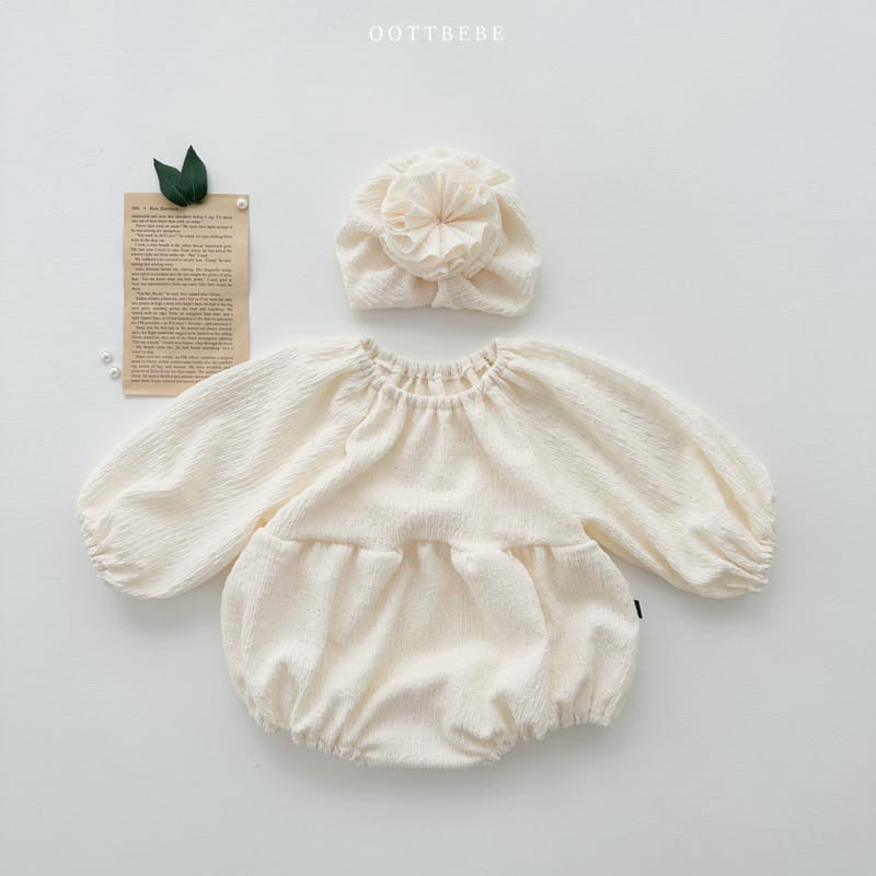 Oott Bebe - Korean Baby Fashion - #babyboutique - Pop Orn Shirring Turban - 7