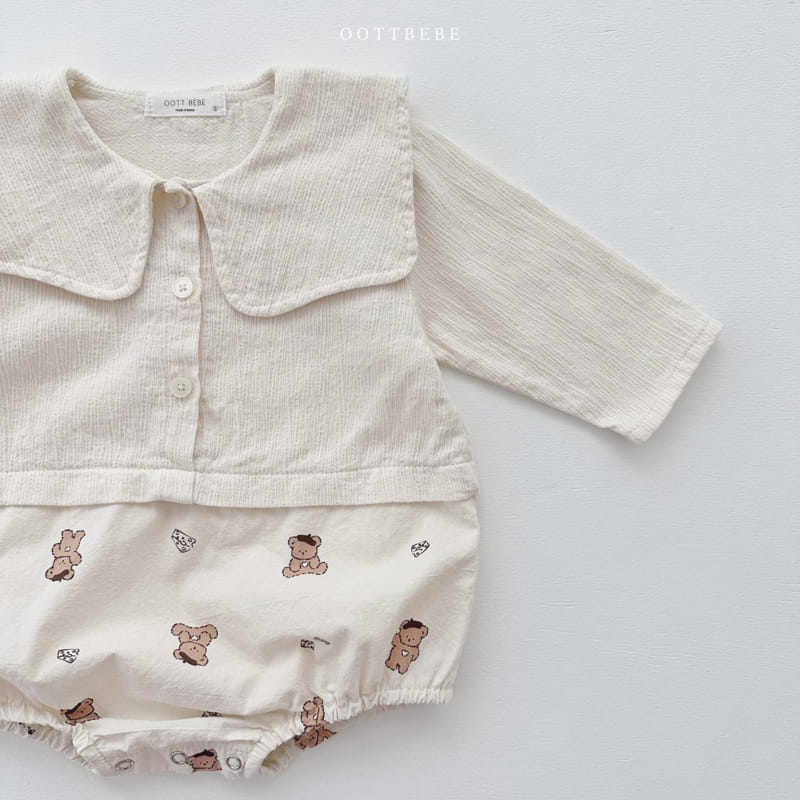 Oott Bebe - Korean Baby Fashion - #babyboutique - Bonjour Bodysuit - 5