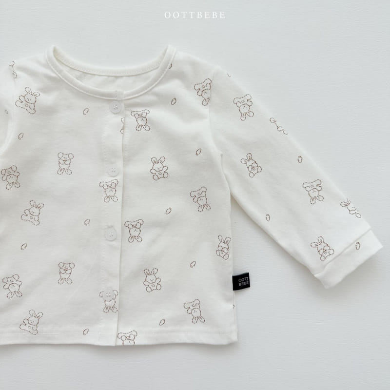 Oott Bebe - Korean Baby Fashion - #babyboutique - Mild Top Bottom Set - 5