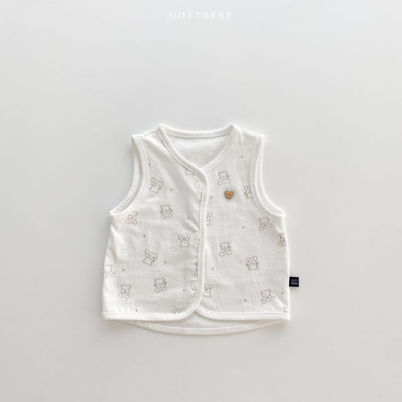 Oott Bebe - Korean Baby Fashion - #babyboutique - Mild In Vest - 2