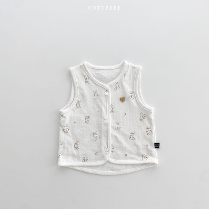 Oott Bebe - Korean Baby Fashion - #babyboutiqueclothing - Mild In Vest - 3