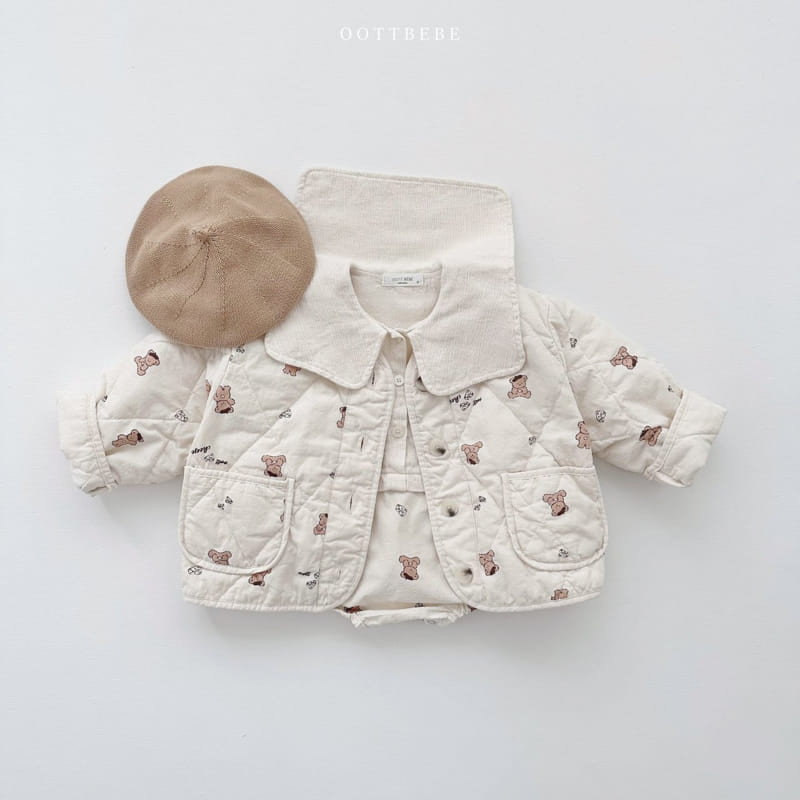 Oott Bebe - Korean Baby Fashion - #babyclothing - Bonjour Bodysuit - 7