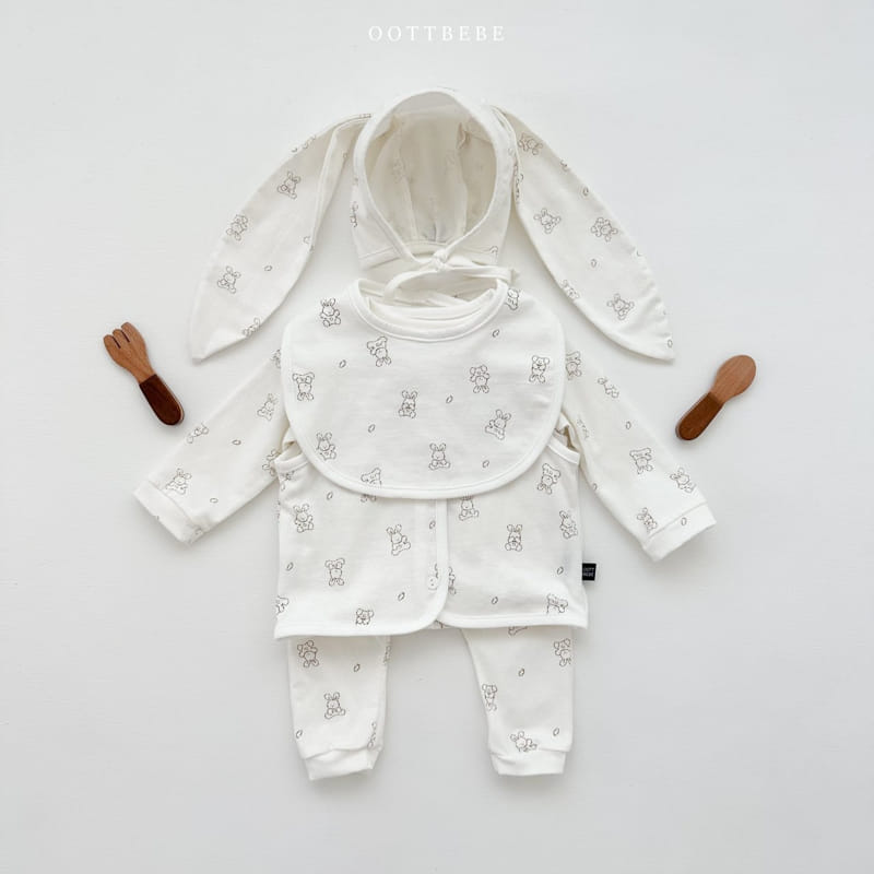 Oott Bebe - Korean Baby Fashion - #babyclothing - Mild Top Bottom Set - 7