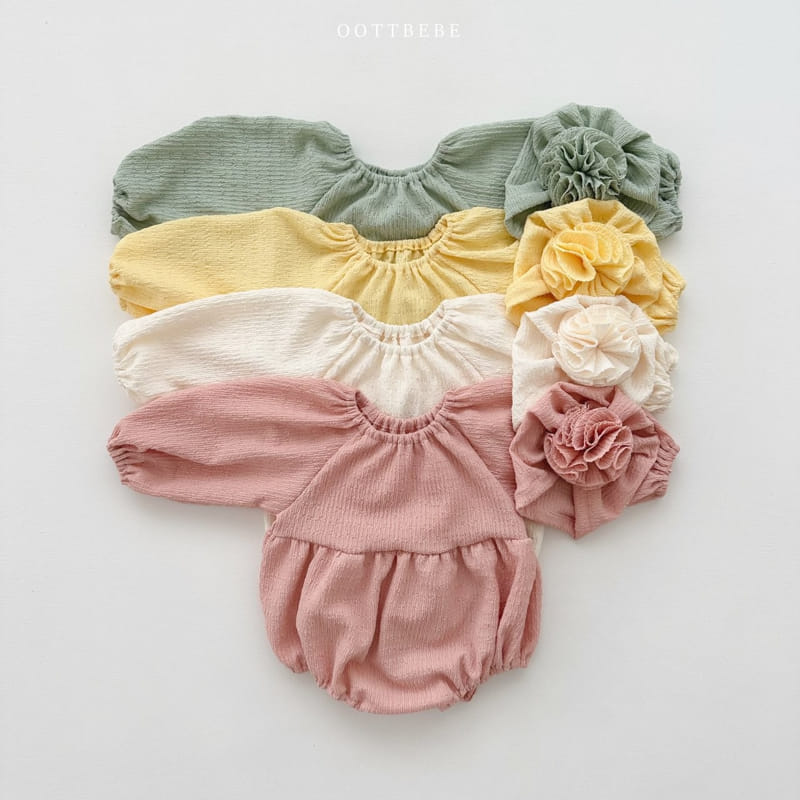 Oott Bebe - Korean Baby Fashion - #babyfashion - Pop Orn Shirring Turban - 10