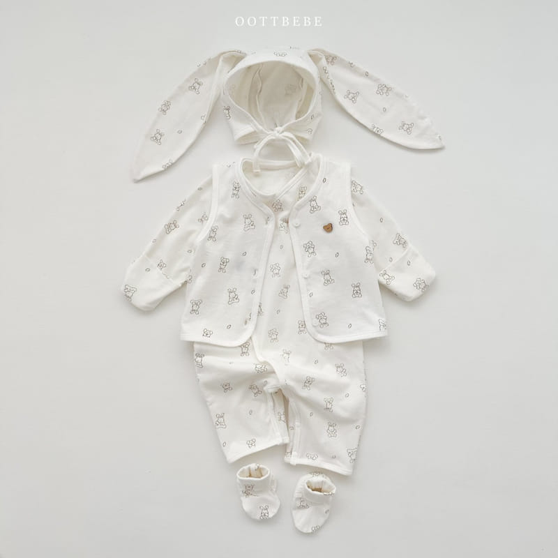 Oott Bebe - Korean Baby Fashion - #babyfashion - Mild In Vest - 5