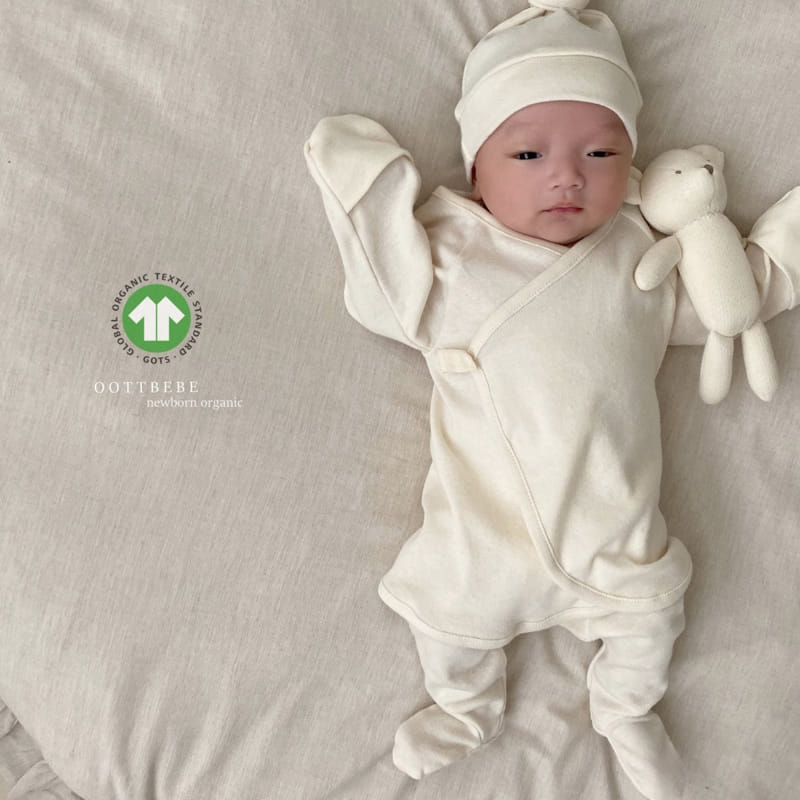 Oott Bebe - Korean Baby Fashion - #babyfever - Organic Bennet Bodysuit Mesh - 10
