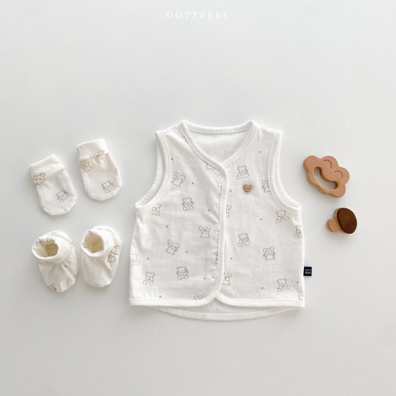 Oott Bebe - Korean Baby Fashion - #babyfever - Mild In Vest - 6