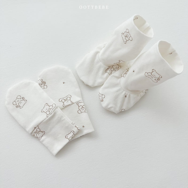 Oott Bebe - Korean Baby Fashion - #babyfever - Mild Feet Wrapper - 3