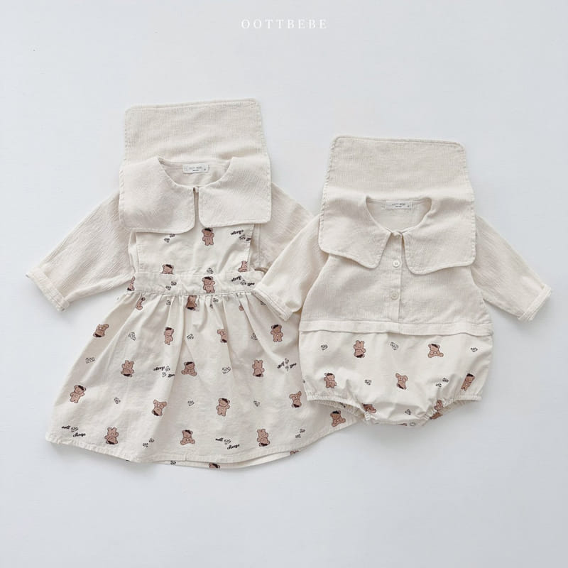 Oott Bebe - Korean Baby Fashion - #babylifestyle - Bonjour Bodysuit - 11