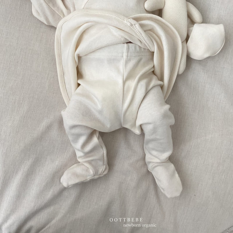 Oott Bebe - Korean Baby Fashion - #babylifestyle - Organic Leggings Cotton - 5