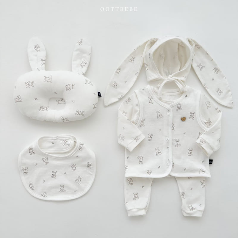 Oott Bebe - Korean Baby Fashion - #babylifestyle - Mild Top Bottom Set - 11