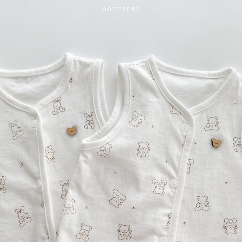 Oott Bebe - Korean Baby Fashion - #babylifestyle - Mild In Vest - 8