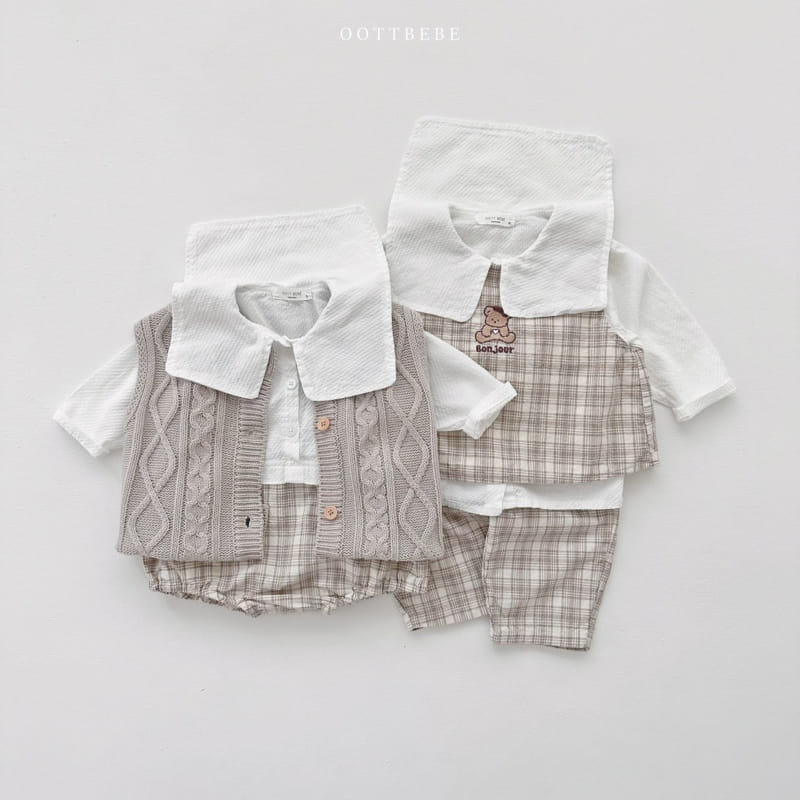 Oott Bebe - Korean Baby Fashion - #babyoninstagram - Bonjour Bodysuit - 12