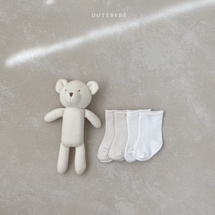Oott Bebe - Korean Baby Fashion - #babyoninstagram - Basic Socks Set - 8