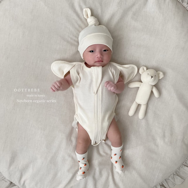 Oott Bebe - Korean Baby Fashion - #babylifestyle - Organic Bodysuit Cotton - 4