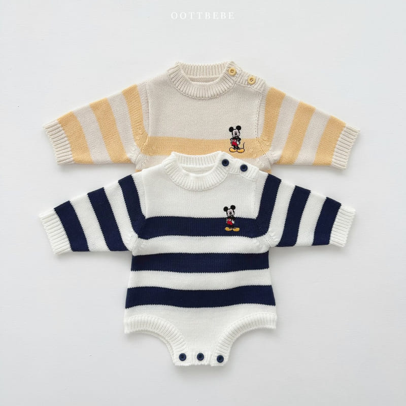 Oott Bebe - Korean Baby Fashion - #babyoutfit - D M Bodysuit - 9