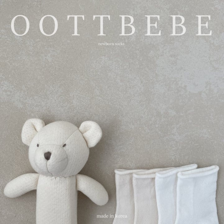 Oott Bebe - Korean Baby Fashion - #babyoutfit - Basic Socks Set - 10