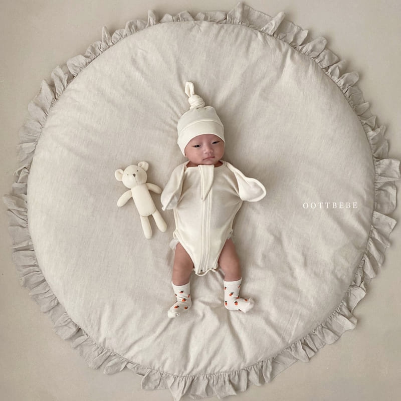 Oott Bebe - Korean Baby Fashion - #babyoutfit - Organic Bodysuit Cotton - 7