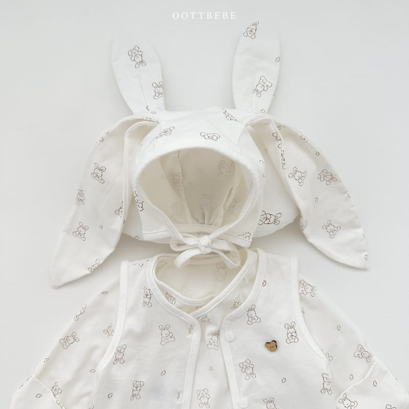Oott Bebe - Korean Baby Fashion - #babyoutfit - Mild In Vest - 12