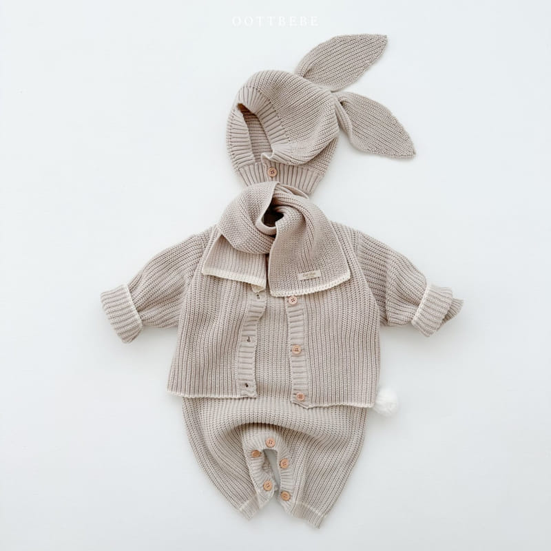 Oott Bebe - Korean Baby Fashion - #babywear - Hazzi Barnie Bodysuit - 7