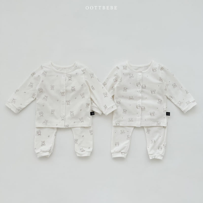 Oott Bebe - Korean Baby Fashion - #babywear - Mild Top Bottom Set