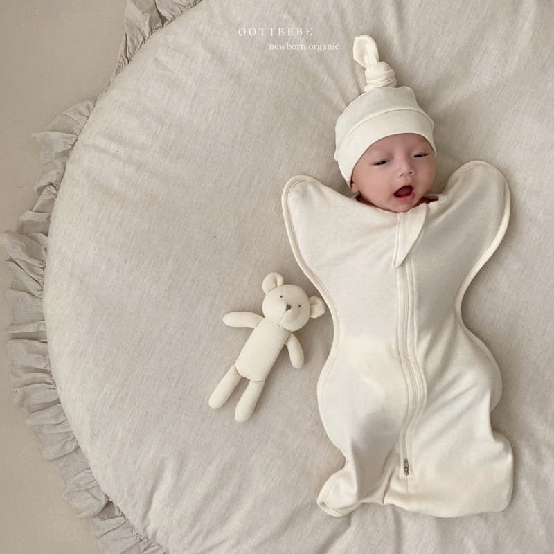 Oott Bebe - Korean Baby Fashion - #onlinebabyboutique - Organic Sleep Bodysuit Mesh - 5