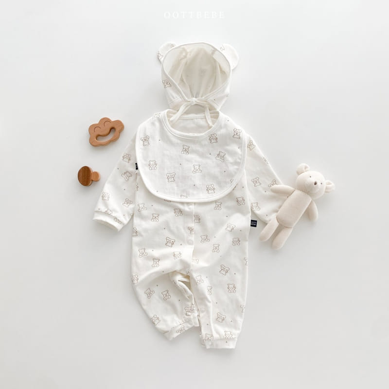 Oott Bebe - Korean Baby Fashion - #onlinebabyboutique - Mild Bib - 8