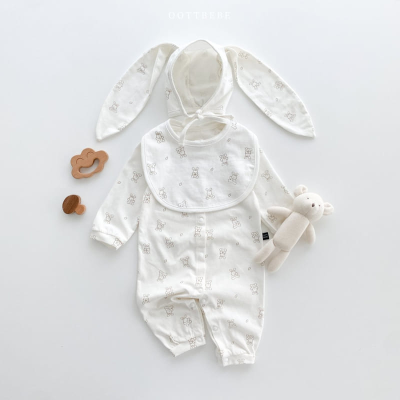 Oott Bebe - Korean Baby Fashion - #onlinebabyshop - Mild Bib - 9