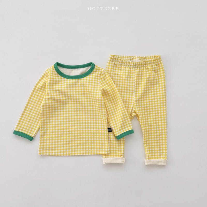 Oott Bebe - Korean Children Fashion - #childofig - Check Easywear - 2
