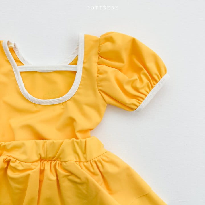 Oott Bebe - Korean Children Fashion - #childrensboutique - Daidy Frill Swimwear - 12