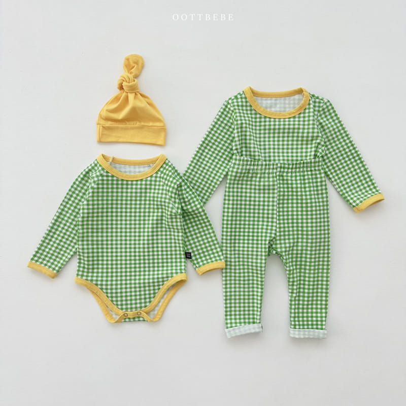 Oott Bebe - Korean Children Fashion - #magicofchildhood - Check Easywear - 12