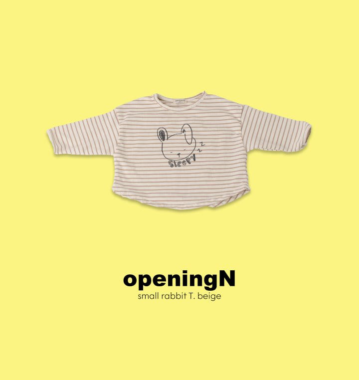 Opening & - Korean Children Fashion - #childofig - Small Rabbit ST  - 2