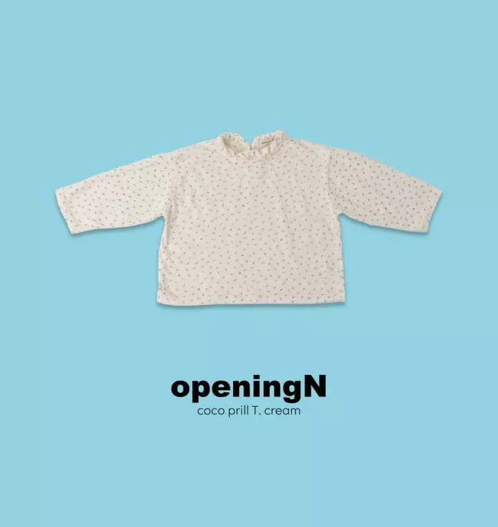 Opening & - Korean Children Fashion - #childrensboutique - Cocopril Tee