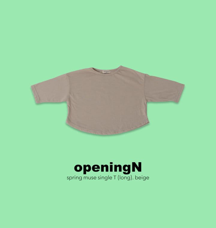 Opening & - Korean Children Fashion - #designkidswear - Muse Long Tee  - 2