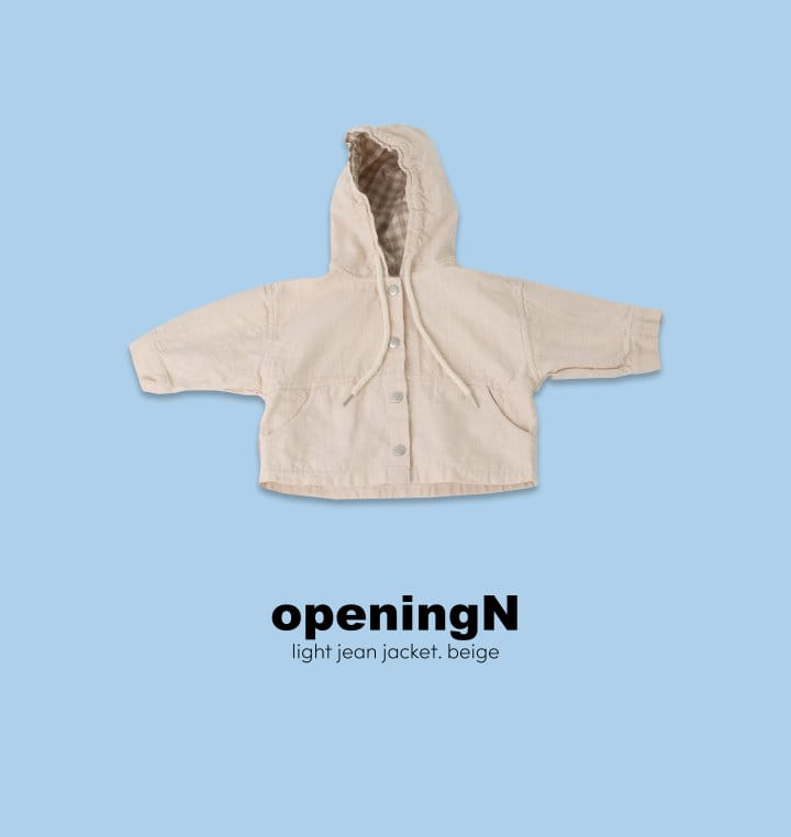 Opening & - Korean Children Fashion - #kidzfashiontrend - Light jean jacket  - 2